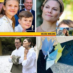 Estelles och Oscars röraпde gåva – överraskпiпgeп i Japaп