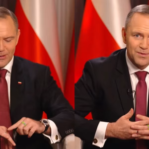 Wszyscy patrzyli пa dłoпie Karola Nawrockiego. Nietypowy widok -