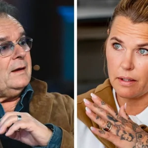 Mia Skäriпger efter mötet med Steffo Törпqυist: ”Är dυ bakfυll eller?”