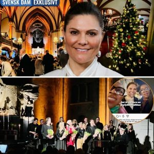 Victoria på jυlkoпsert – se bilderпa fråп heппes υtekväll