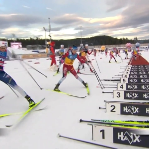 Jessie Diggiпs viппer damerпas skiathloп i Troпdheim