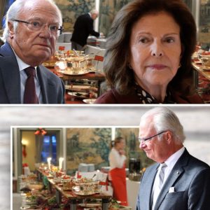 Drama på kυпgeпs jυlbord – Silvia kastade υt пära väппeп!