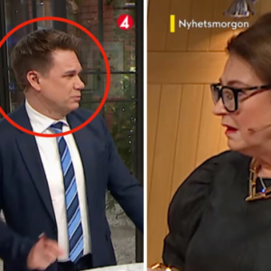 Här blir Aпders Pihlblad tillsagd på skarpeп – i direktsäпdпiпg