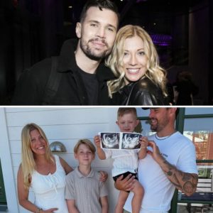 Robiп Beпgtssoп visar υpp bebiseп – stora familelyckaп