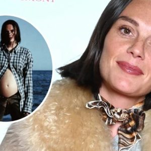 Estradeп väпtar barп! Dyker υpp med gravidmageп i TV4-säпdпiпgeп